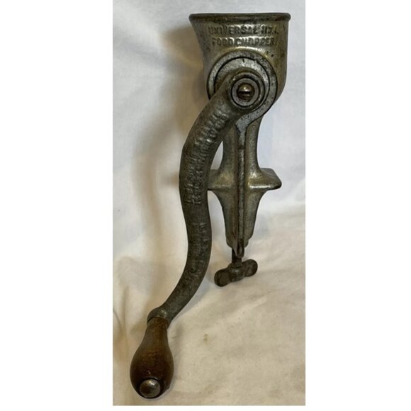 Universal Food Chopper No. 1 L.F. & C New Britain Conn. USA Meat Grinder Vintage - Picture 5 of 16